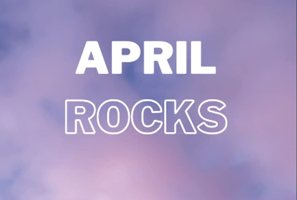 april rocks monthly planner