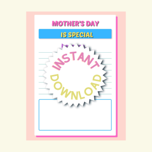 Mothers Day Writing Reflection Listing Pic Celebrate Mother's Day with These 5 Printables!