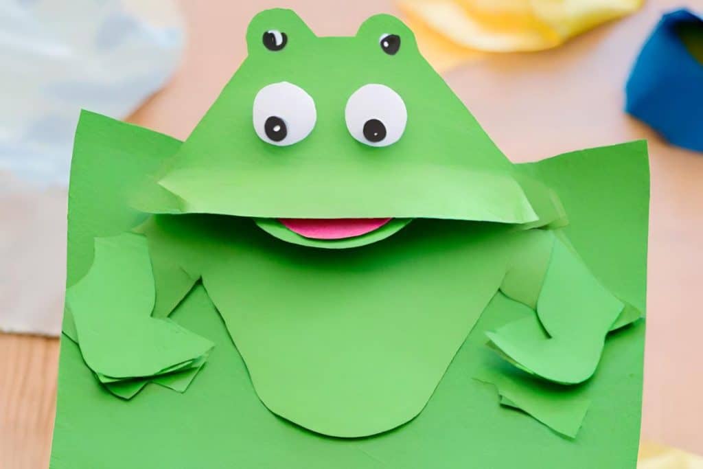 leap frog puppet leap year crafts